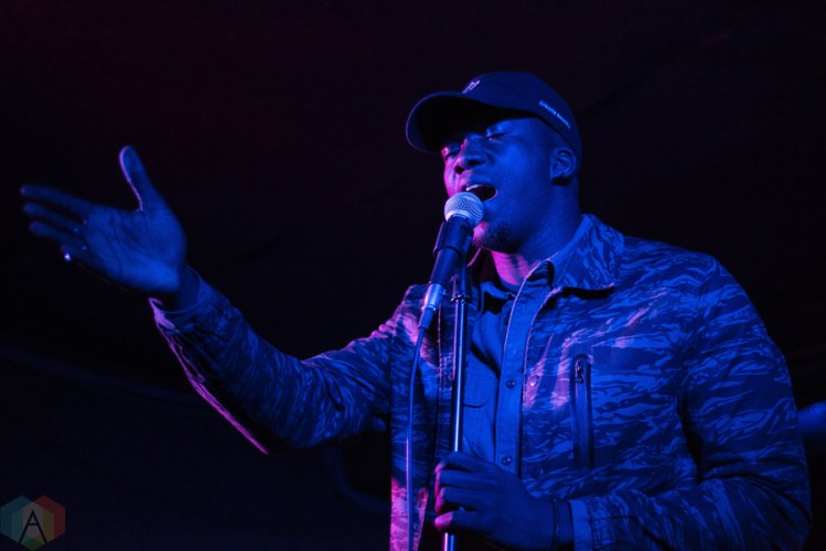 Jacob Banks performs at the Garrison in Toronto on February 7, 2017. (Photo: Morgan Hotston/Aesthetic Magazine)