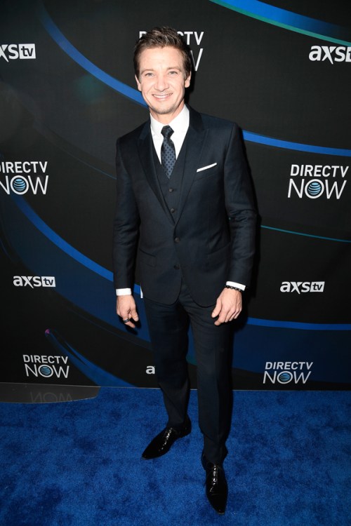 Jeremy Renner attends the 2017 DIRECTV NOW Super Saturday Night Concert at Club Nomadic on February 4, 2017 in Houston, Texas. (Photo: Frazer Harrison/Getty)