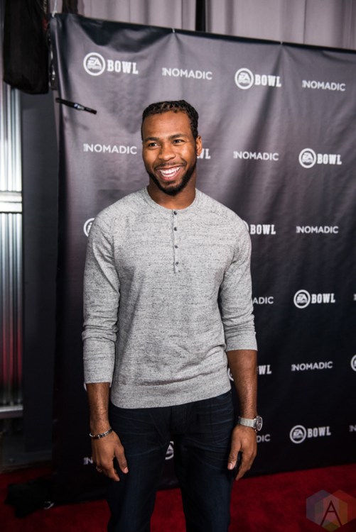 Washington Redskins player Josh Norman attends the EA Sports Bowl at Club Nomadic in Houston, Texas on February 2, 2017. (Photo: Joey Diaz/Aesthetic Magazine)