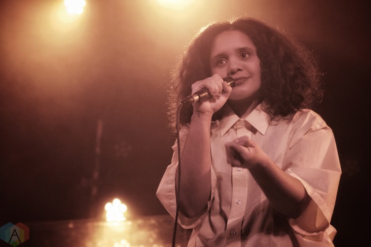 Lido Pimienta performs at Hillside Inside in Guelph on February 11, 2017. (Photo: Dan Fischer/Aesthetic Magazine)