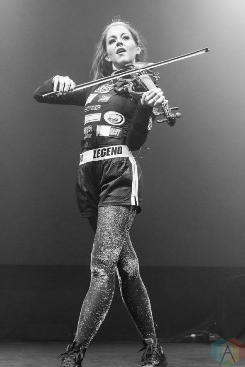 Lindsey Stirling performs at Livewire in Scottsdale, Arizona on February 10, 2017. (Photo: Meghan Lee/Aesthetic Magazine)