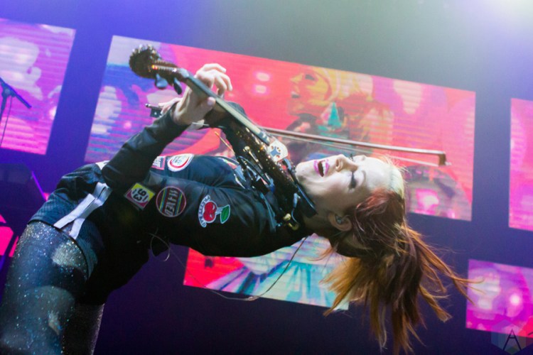 Lindsey Stirling performs at Livewire in Scottsdale, Arizona on February 10, 2017. (Photo: Meghan Lee/Aesthetic Magazine)