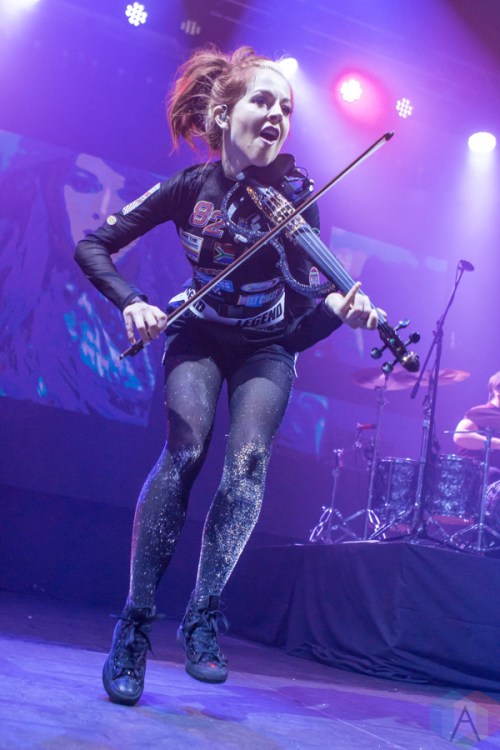 Lindsey Stirling performs at Livewire in Scottsdale, Arizona on February 10, 2017. (Photo: Meghan Lee/Aesthetic Magazine)