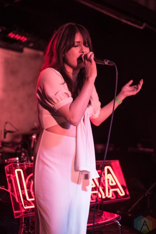 Lolaa performs at Adelaide Hall in Toronto on February 2, 2017. (Photo: Morgan Hotston/Aesthetic Magazine)