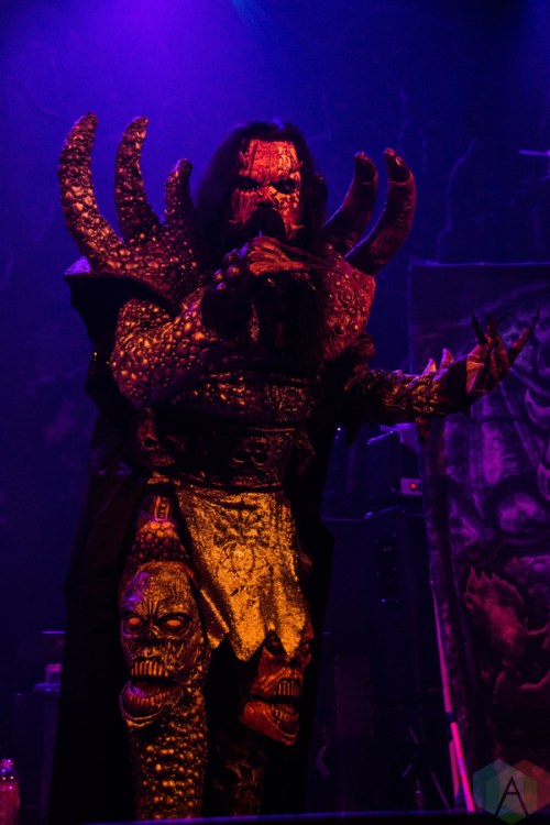 Lordi performs at the Opera House in Toronto on February 22, 2017. (Photo: Tyler Roberts/Aesthetic Magazine)