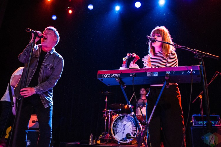 Los Campesinos performs at the Neptune Theatre in Seattle on February 20, 2017. (Photo: Kevin Tosh/Aesthetic Magazine)