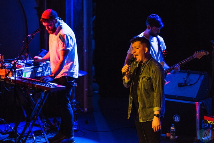 Los Campesinos performs at the Neptune Theatre in Seattle on February 20, 2017. (Photo: Kevin Tosh/Aesthetic Magazine)