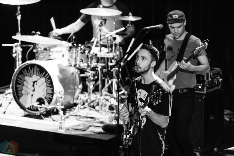 Los Campesinos performs at the Neptune Theatre in Seattle on February 20, 2017. (Photo: Kevin Tosh/Aesthetic Magazine)