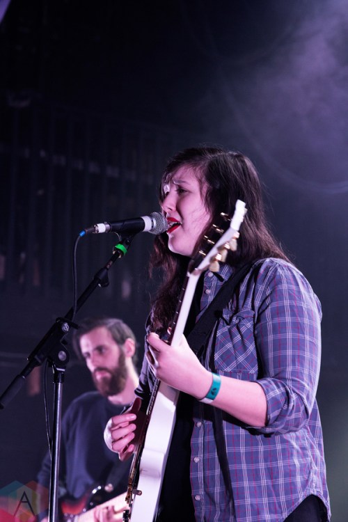 Lucy Dacus performs at the Opera House in Toronto on February 13, 2017. (Photo: Theo Rallis/Aesthetic Magazine)