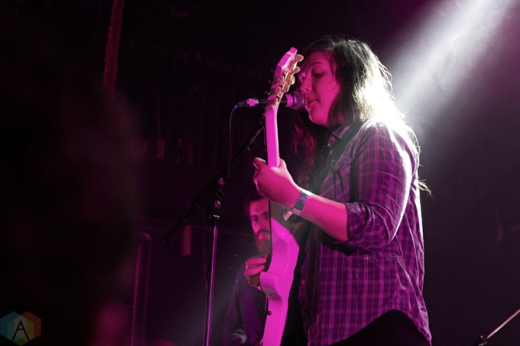 Lucy Dacus performs at the Opera House in Toronto on February 13, 2017. (Photo: Theo Rallis/Aesthetic Magazine)