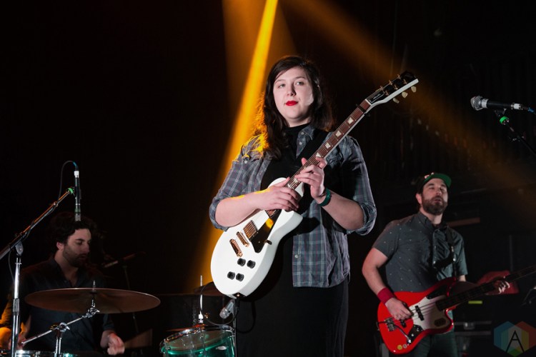 Lucy Dacus performs at the Opera House in Toronto on February 13, 2017. (Photo: Theo Rallis/Aesthetic Magazine)