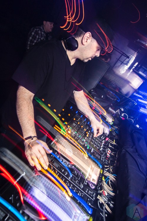 Manzone And Strong performs at Uniun Nightclub in Toronto on February 10, 2017. (Photo: Nicole De Khors/Aesthetic Magazine)