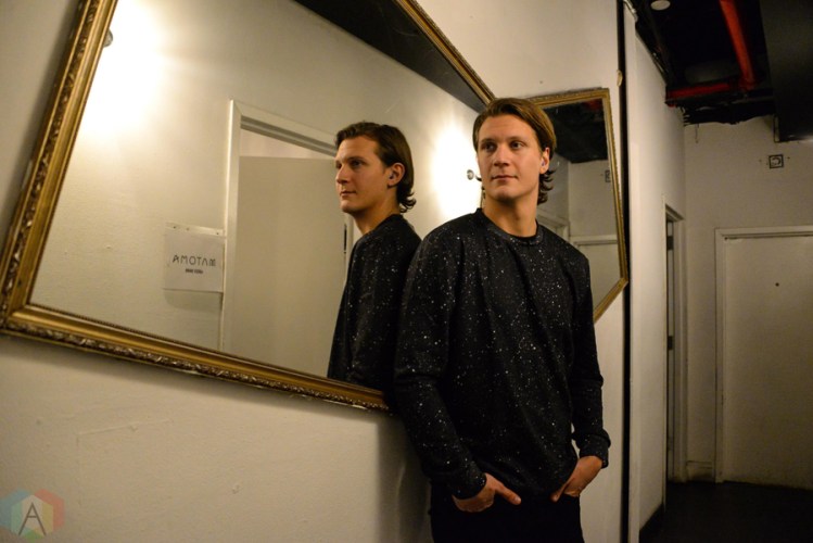 Matoma poses for a portrait backstage at Terminal 5 in New York City on February 11, 2017. (Photo: Alx Bear/Aesthetic Magazine)