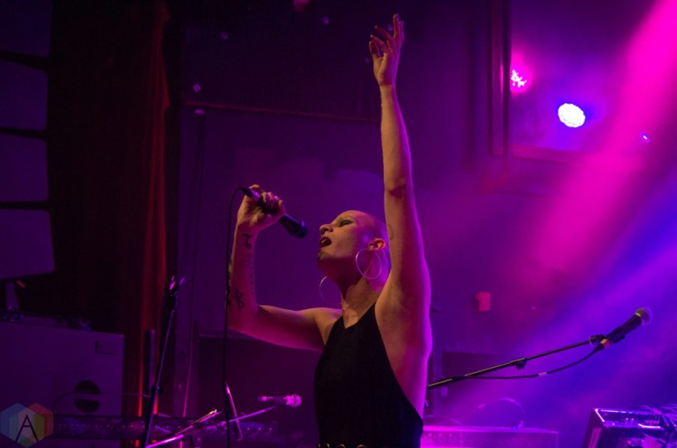 Michele Nox performs at the Mod Club in Toronto on February 12, 2017. (Photo: Janine Wong/Aesthetic Magazine)