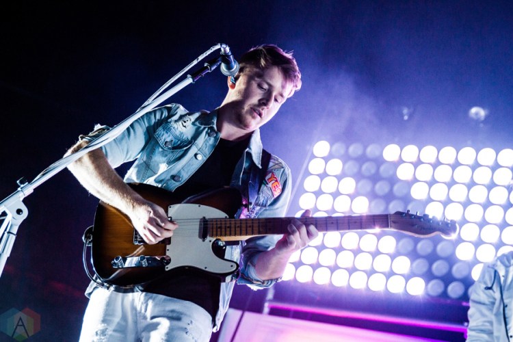 MisterWives performs at the Mohegan Sun Arena in Uncasville, CT on February 24, 2017. (Photo: Timothy Boyer/Aesthetic Magazine)
