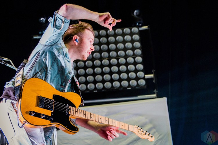 MisterWives performs at the Mohegan Sun Arena in Uncasville, CT on February 24, 2017. (Photo: Timothy Boyer/Aesthetic Magazine)