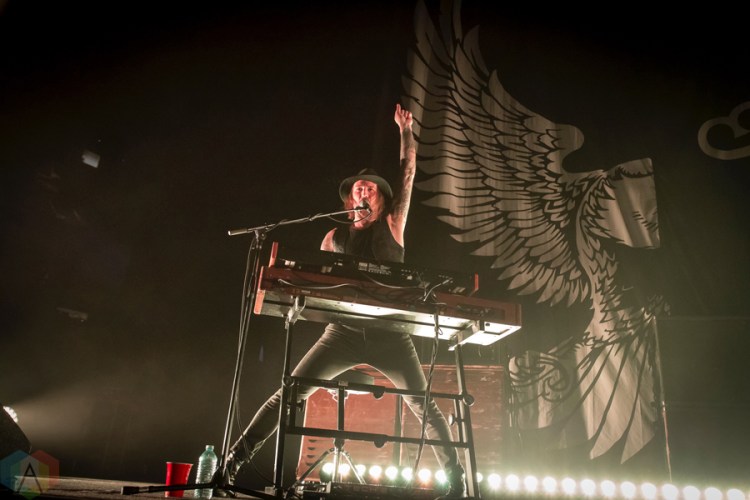 Monster Truck performs at the Air Canada Centre in Toronto on February 27, 2017. (Photo: Dale Benvenuto/Aesthetic Magazine)