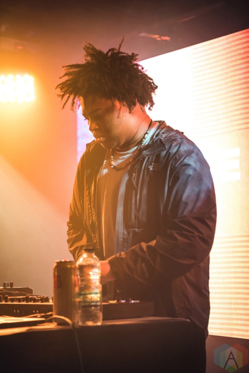 Monte Booker performs at the Velvet Underground in Toronto on February 16, 2017. (Photo: Mike Nguyen/Aesthetic Magazine)