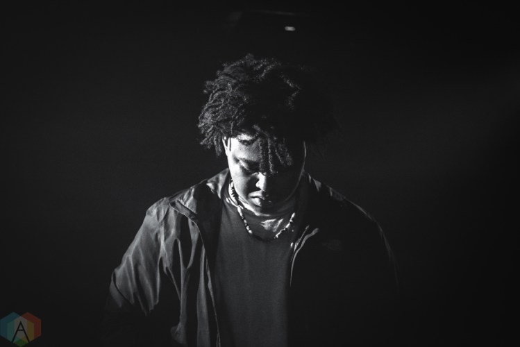 Monte Booker performs at the Velvet Underground in Toronto on February 16, 2017. (Photo: Mike Nguyen/Aesthetic Magazine)