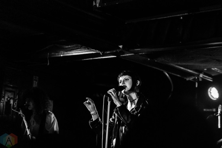 Muna performs at Subterranean in Chicago on February 18, 2017. (Photo: Kris Cortes/Aesthetic Magazine)