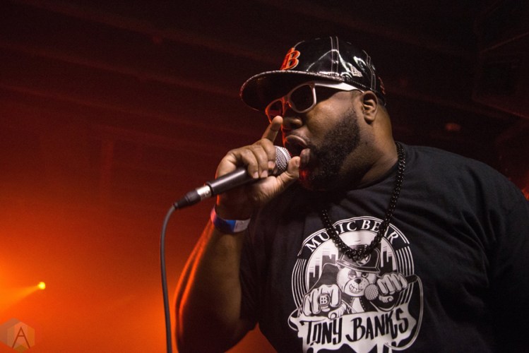 Music Bear Tony Banks performs at the Velvet Underground in Toronto on February 14, 2017. (Photo: Morgan Hotston/Aesthetic Magazine)