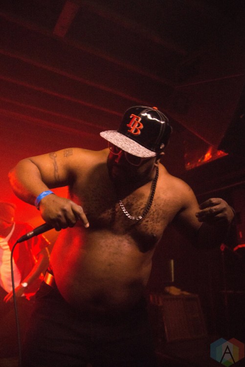 Music Bear Tony Banks performs at the Velvet Underground in Toronto on February 14, 2017. (Photo: Morgan Hotston/Aesthetic Magazine)