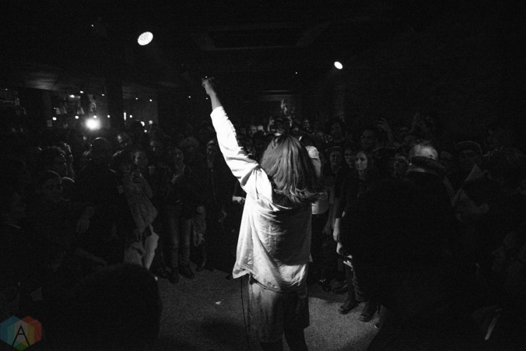 Mykki Blanco performs at the Velvet Underground in Toronto on February 14, 2017. (Photo: Morgan Hotston/Aesthetic Magazine)