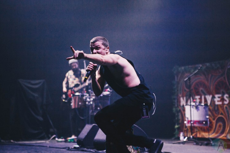 Natives performs at the O2 Apollo Manchester in Manchester, UK on February 16, 2017. (Photo: Priti Shikotra/Aesthetic Magazine)