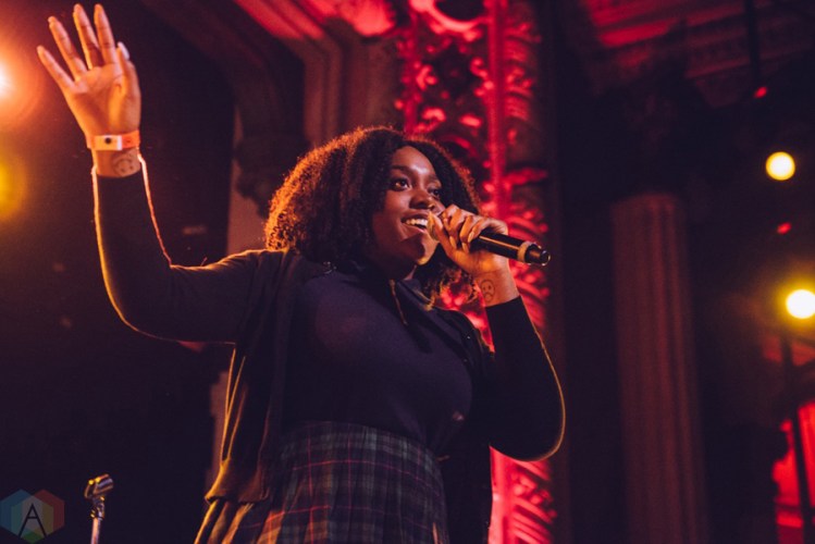 Noname performs at Metro Chicago in Chicago on February 8, 2017. (Photo: Callie Craig/Aesthetic Magazine)