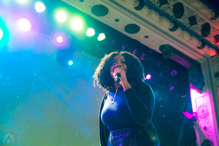 Noname performs at Metro Chicago in Chicago on February 8, 2017. (Photo: Callie Craig/Aesthetic Magazine)