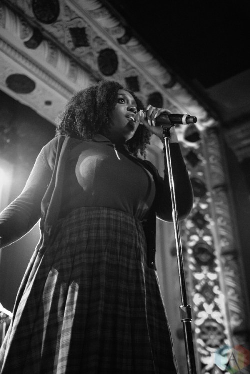 Noname performs at Metro Chicago in Chicago on February 8, 2017. (Photo: Callie Craig/Aesthetic Magazine)