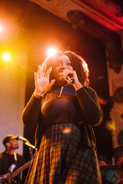 Noname performs at Metro Chicago in Chicago on February 8, 2017. (Photo: Callie Craig/Aesthetic Magazine)