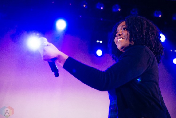 Noname performs at Metro Chicago in Chicago on February 8, 2017. (Photo: Callie Craig/Aesthetic Magazine)