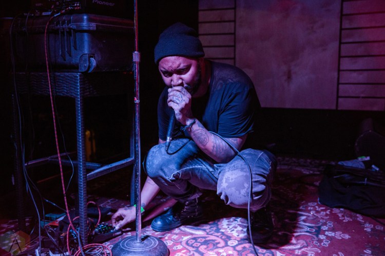 P.O.S performs at Adelaide Hall in Toronto on January 31, 2017. (Photo: Lauren Garbutt/Aesthetic Magazine)