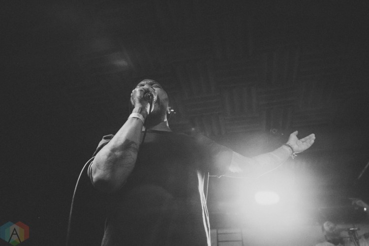 P.O.S performs at Adelaide Hall in Toronto on January 31, 2017. (Photo: Lauren Garbutt/Aesthetic Magazine)