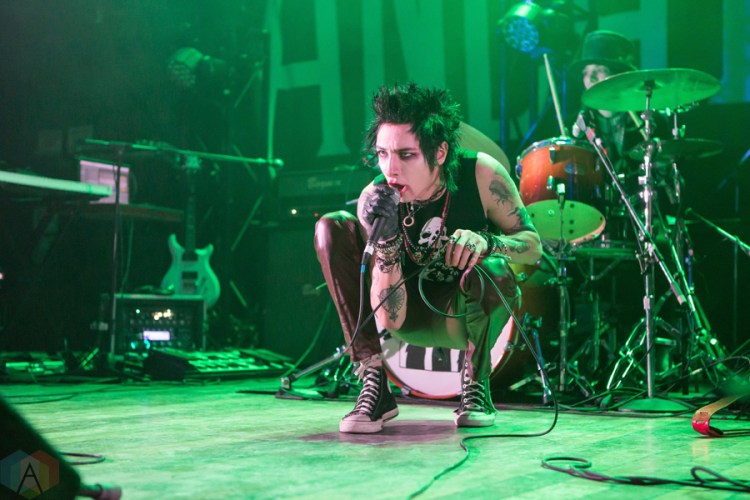 Palaye Royale performs at the Opera House in Toronto on February 15, 2017. (Photo: Katrina Lat/Aesthetic Magazine)