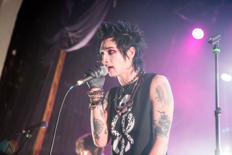 Palaye Royale performs at the Opera House in Toronto on February 15, 2017. (Photo: Katrina Lat/Aesthetic Magazine)