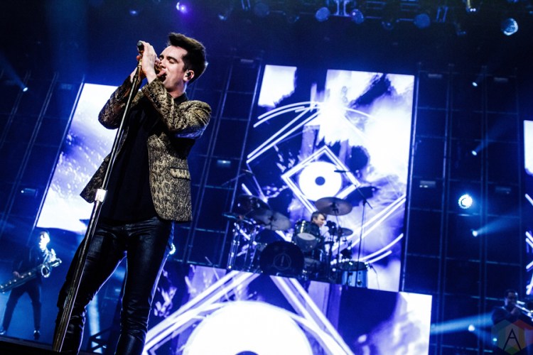 Panic at the Disco performs at the Mohegan Sun Arena in Uncasville, CT on February 24, 2017. (Photo: Timothy Boyer/Aesthetic Magazine)