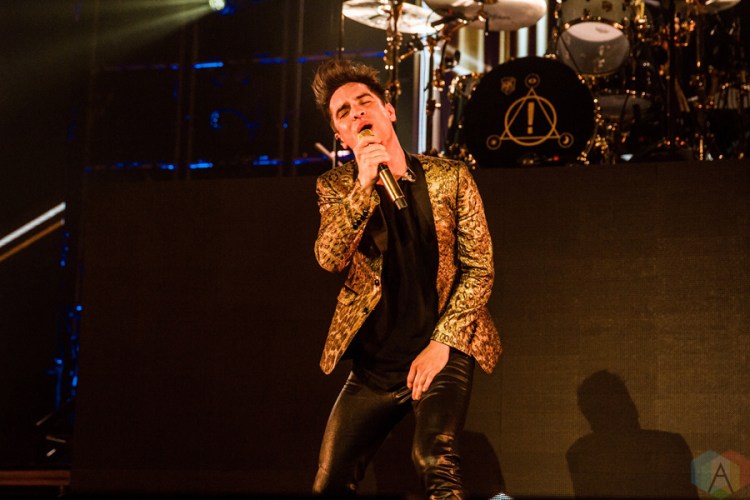 Panic at the Disco performs at the Mohegan Sun Arena in Uncasville, CT on February 24, 2017. (Photo: Timothy Boyer/Aesthetic Magazine)