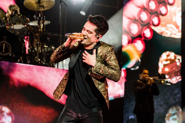 Panic at the Disco performs at the Mohegan Sun Arena in Uncasville, CT on February 24, 2017. (Photo: Timothy Boyer/Aesthetic Magazine)