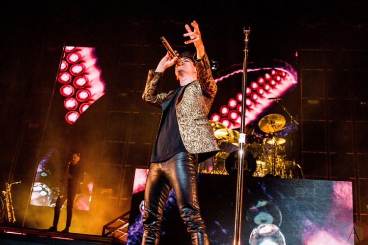 Panic at the Disco performs at the Mohegan Sun Arena in Uncasville, CT on February 24, 2017. (Photo: Timothy Boyer/Aesthetic Magazine)
