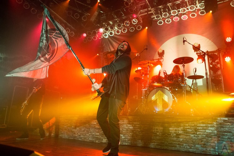 Pop Evil performs at the House Of Blues in Chicago on February 10, 2017. (Photo: Cindi Huang/Aesthetic Magazine)