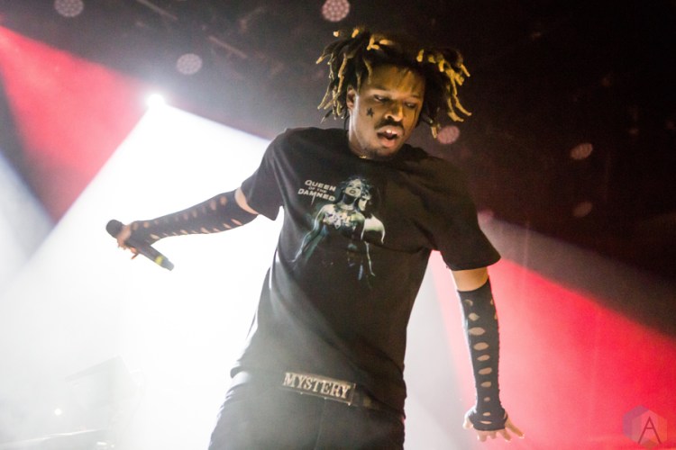 Ro Ransom performs at the Mod Club in Toronto on February 27, 2017. (Photo: Katrina Lat/Aesthetic Magazine)