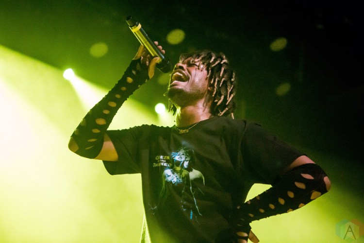 Ro Ransom performs at the Mod Club in Toronto on February 27, 2017. (Photo: Katrina Lat/Aesthetic Magazine)