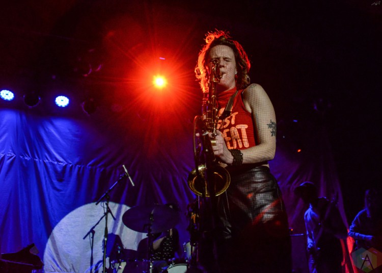 Rubblebucket performs at Warsaw in Brooklyn, New York on February 2, 2017. (Photo: Alx Bear/Aesthetic Magazine)