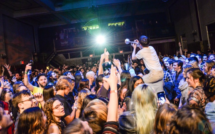 Rubblebucket performs at Warsaw in Brooklyn, New York on February 2, 2017. (Photo: Alx Bear/Aesthetic Magazine)