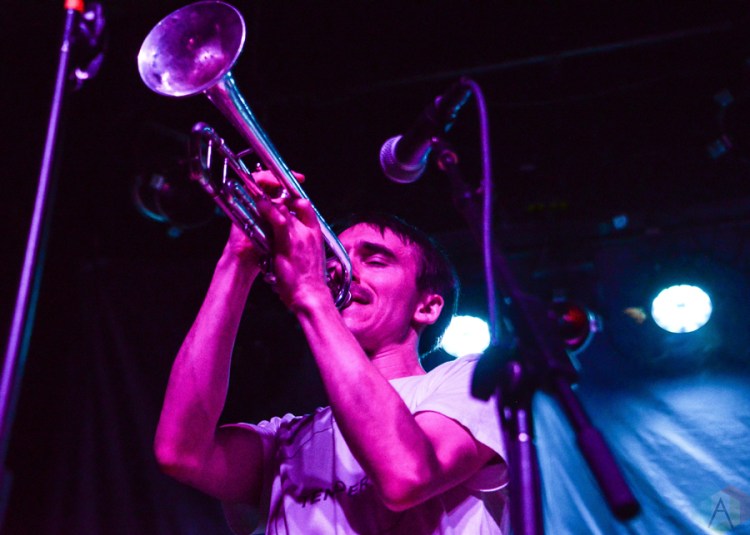 Rubblebucket performs at Warsaw in Brooklyn, New York on February 2, 2017. (Photo: Alx Bear/Aesthetic Magazine)