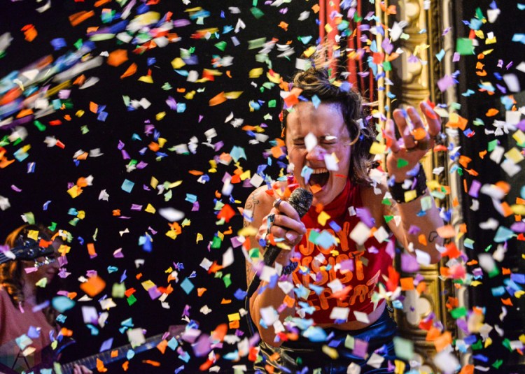 Rubblebucket performs at Warsaw in Brooklyn, New York on February 2, 2017. (Photo: Alx Bear/Aesthetic Magazine)