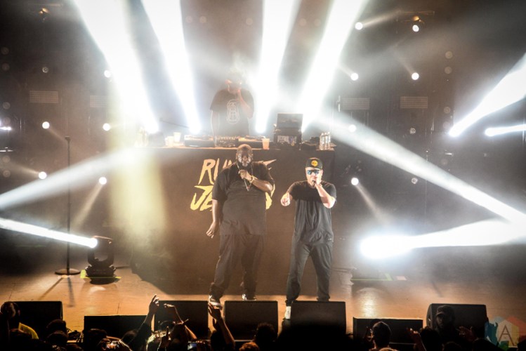 Run The Jewels performs at Terminal 5 in New York City on February 26, 2017. (Photo: Alx Bear/Aesthetic Magazine)