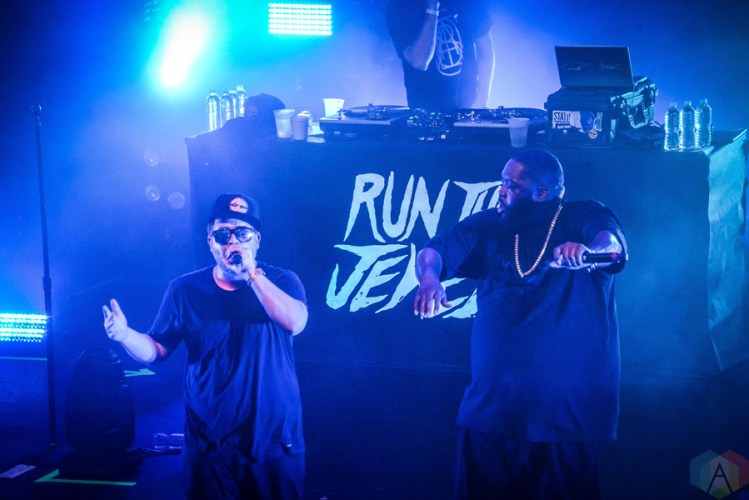 Run The Jewels performs at Terminal 5 in New York City on February 26, 2017. (Photo: Alx Bear/Aesthetic Magazine)